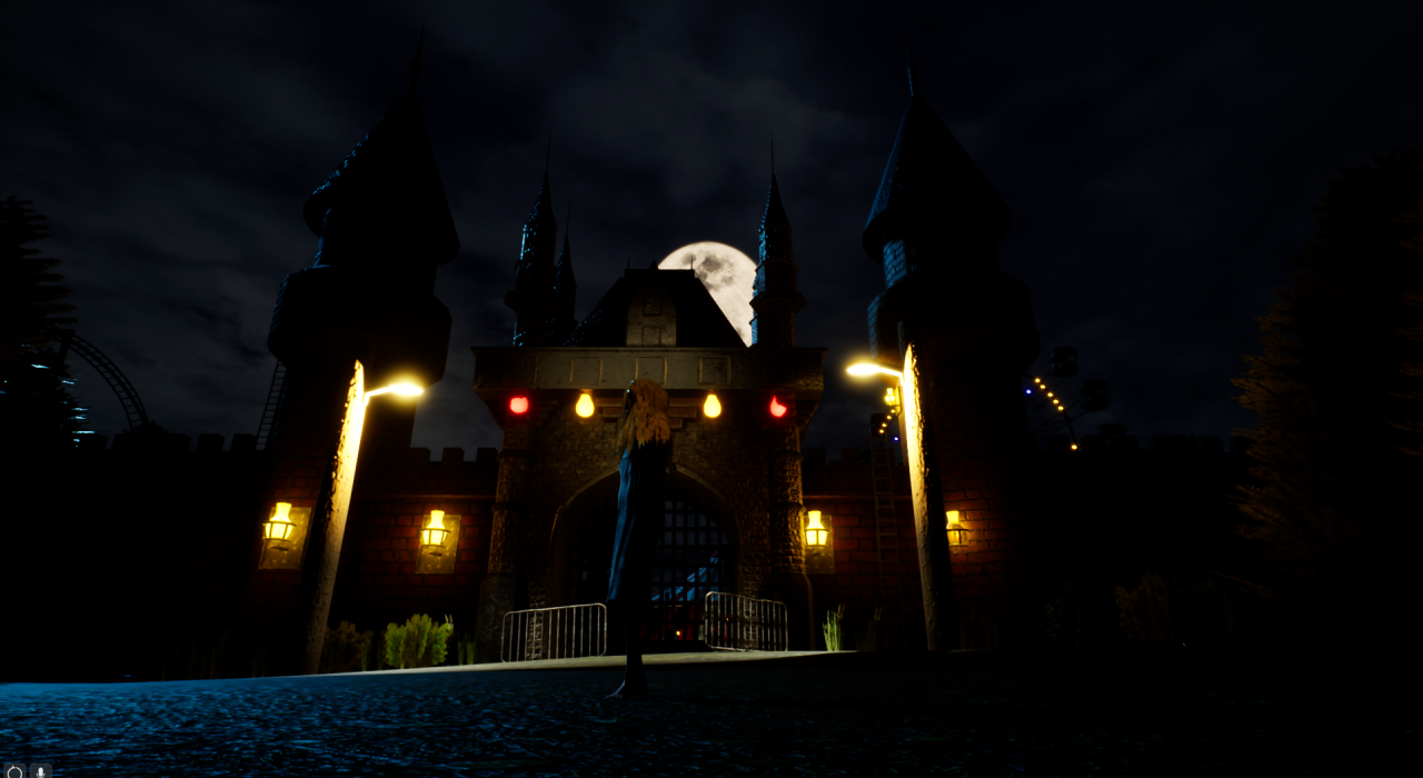 Castle Style Entrance